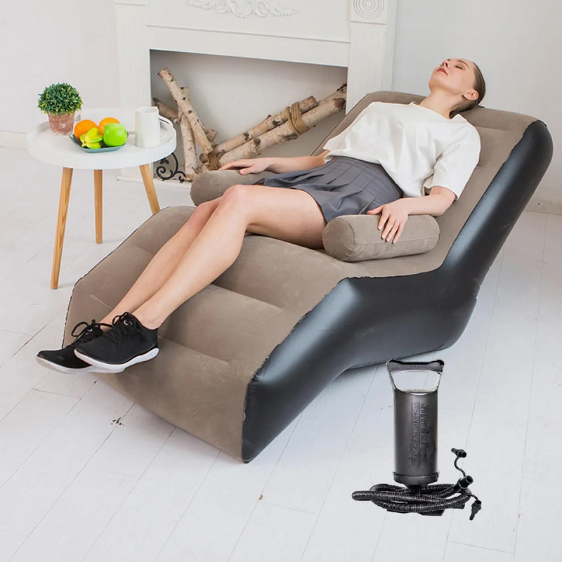 Sofá Inflable Silla Perezosa Cómodo Sofa